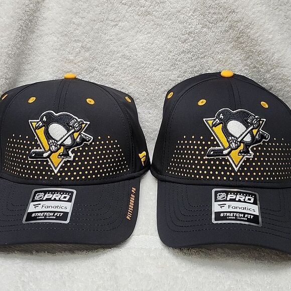 Fanatics Pittsburgh Penguins L/XL Stretchfit Hat - New - Picture 10 of 10